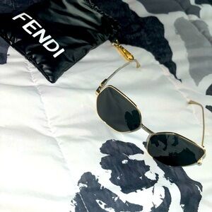 Baguette 59MM Geometric sunglasses